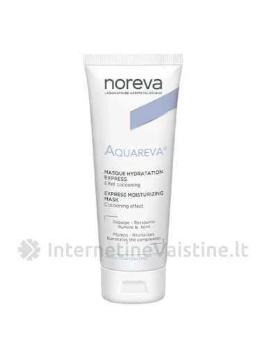 NOREVA Greito poveikio drėkinamoji kaukė AQUAREVA, 50 ml, Vnt | internetinevaistine.lt