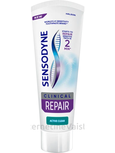 SENSODYNE Clinical Repair Active Clean dantų pasta, 75 ml, Vnt | internetinevaistine.lt