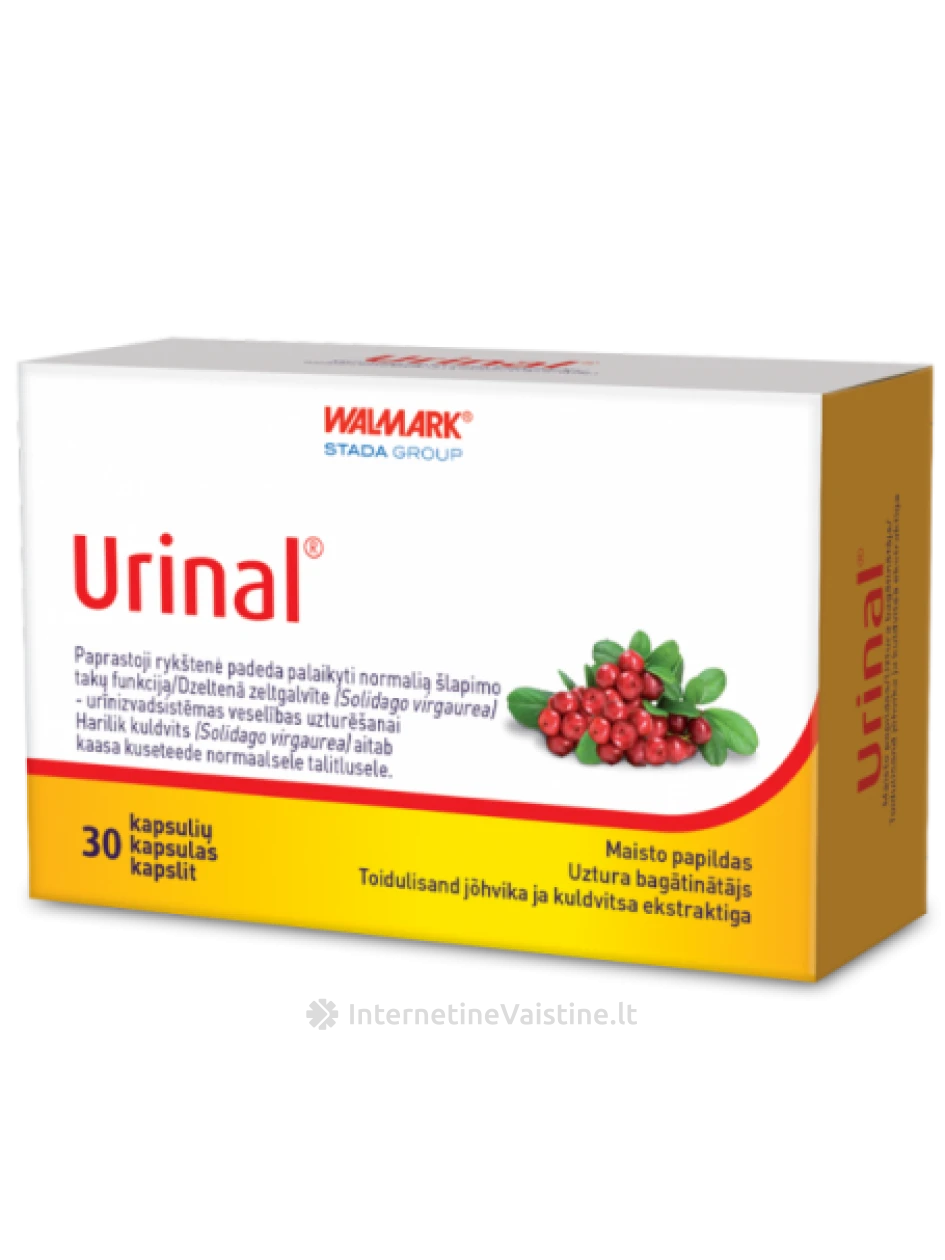 URINAL Idelyn kaps. N30, 30 vnt. | internetinevaistine.lt