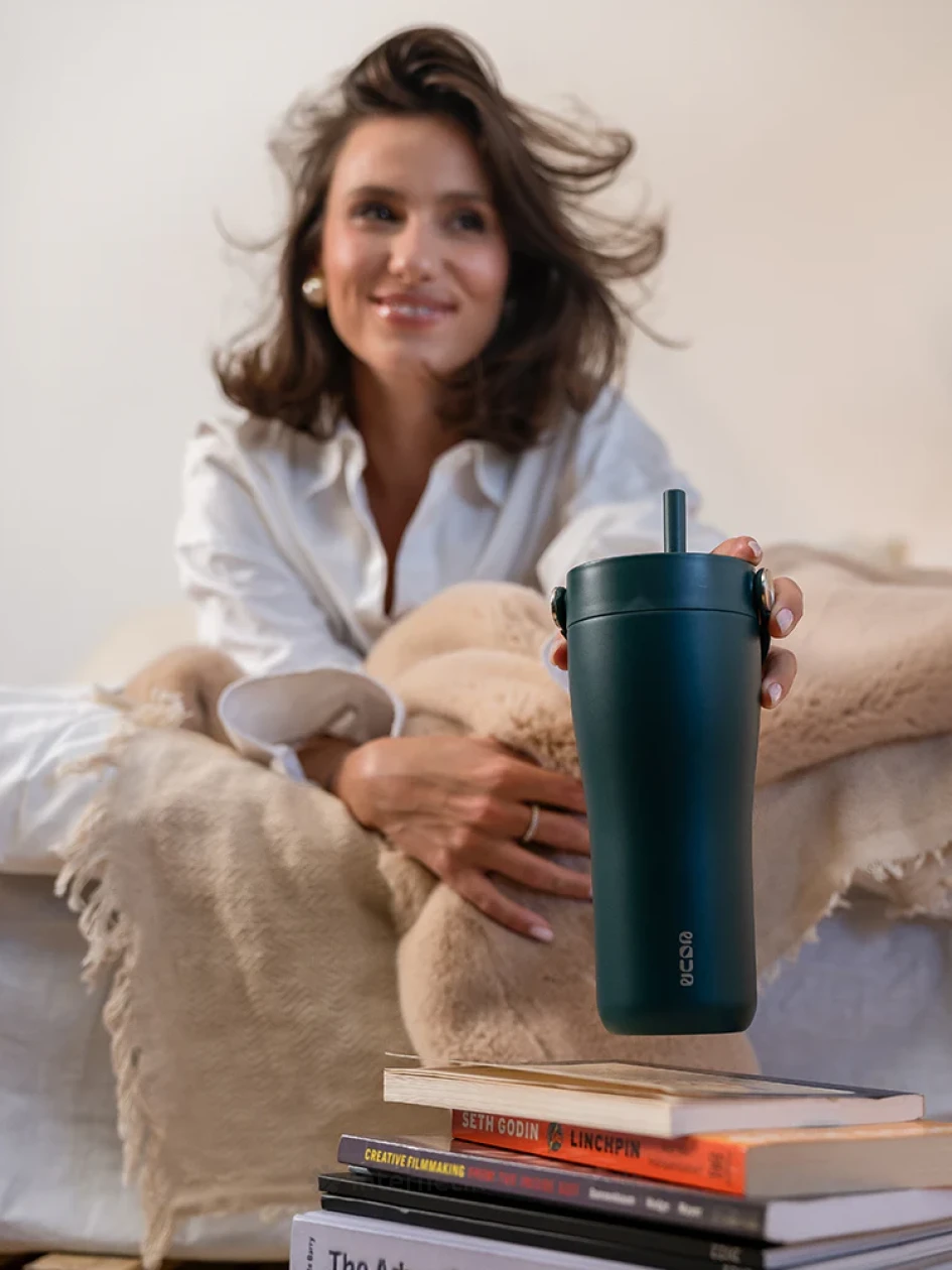 EQUA CARRY puodelis Forest Green, 600 ml, 600 ml | internetinevaistine.lt