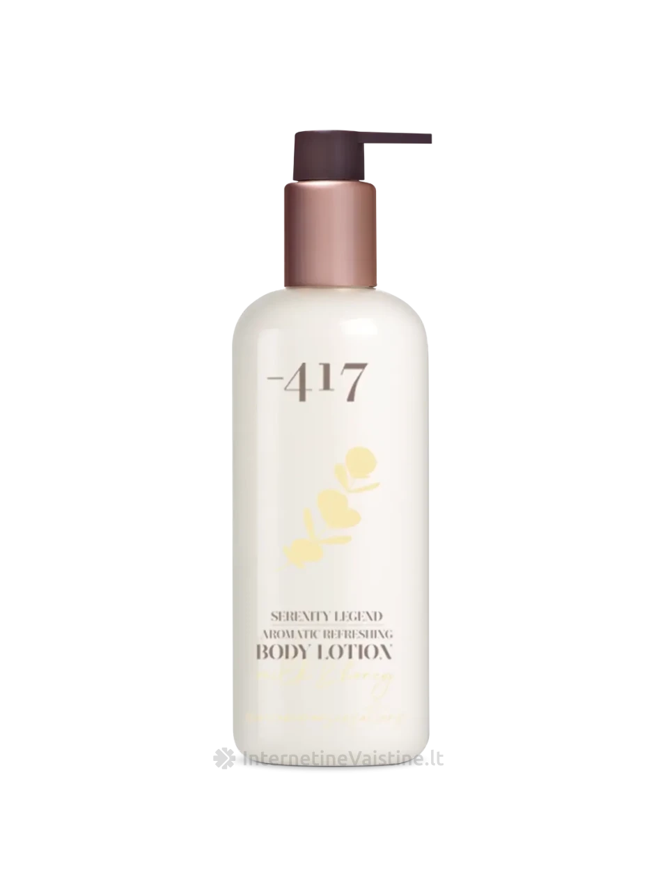 MINUS 417 Serenity Lengend Aromatic Refreshing Body Lotion - AROMATINIS ATGAIVINANTIS KŪNO LOSJONAS - MILK & HONEY 350 ml, Vnt | internetinevaistine.lt
