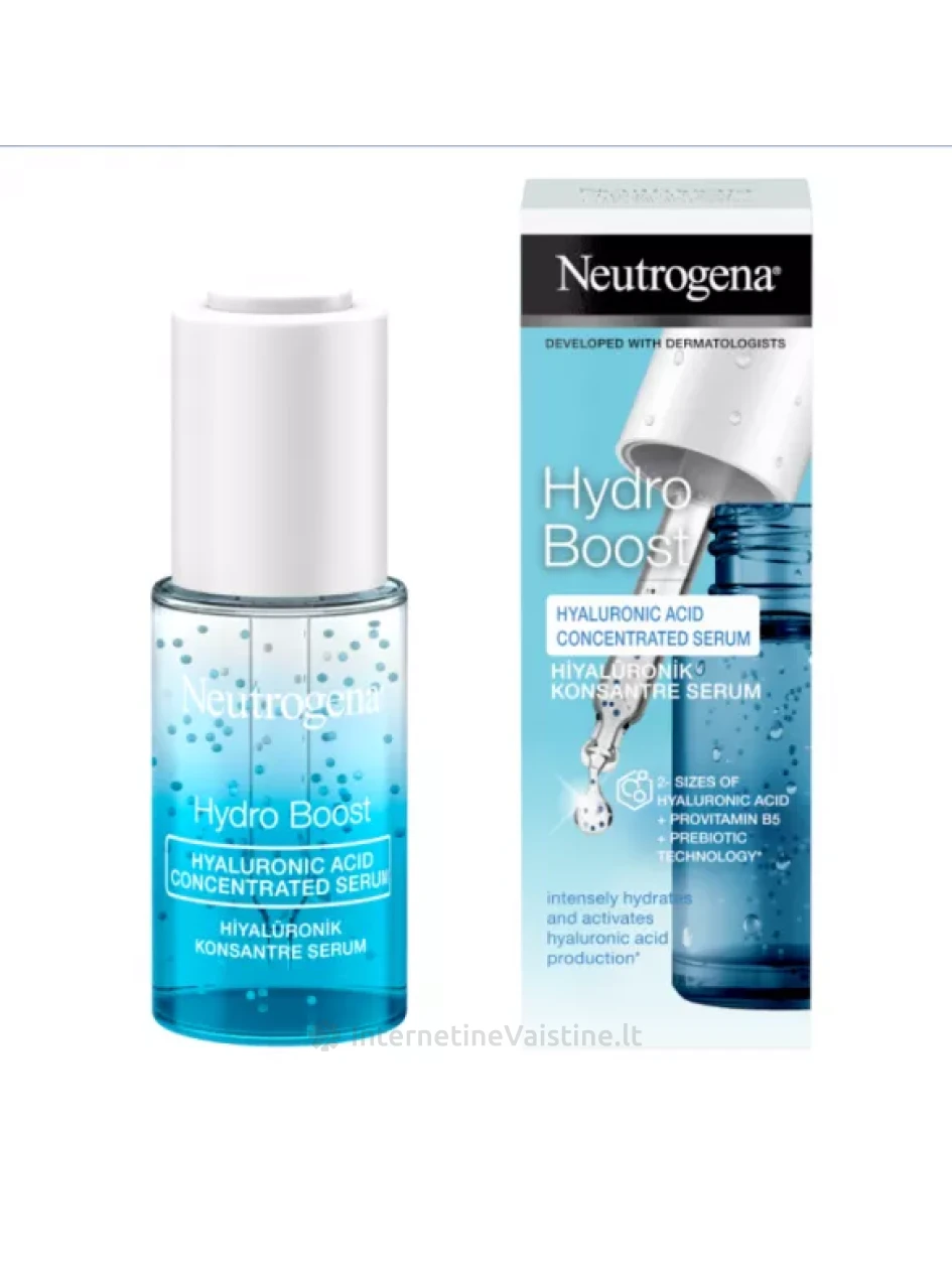 NEUTROGENA hialurono rūgšties serumas HYDRO BOOST, 15 ml, Vnt | internetinevaistine.lt