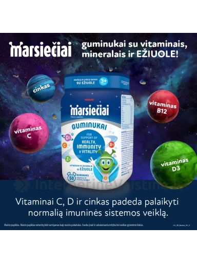 MARSIEČIAI guminukai su ežiuole N50 | internetinevaistine.lt