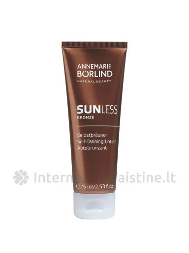 ANNEMARIE BORLIND SunLess Bronze losjonas savaim. įdegio, 75 ml, Vnt | internetinevaistine.lt