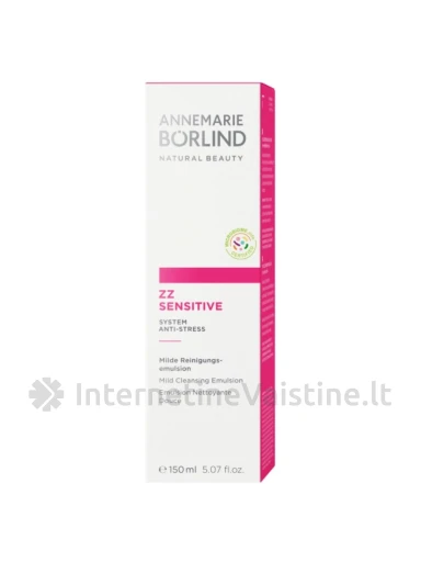ANNEMARIE BORLIND ZZ Sensitive švelni valom. emulsija, 150 ml, Vnt | internetinevaistine.lt