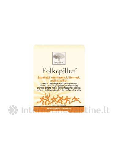 NEW NORDIC FOLKEPILLEN TAB. N60 | internetinevaistine.lt