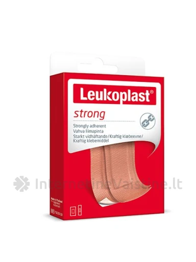 LEUKOPLAST STRONG, itin tvirtas pleistras, 20 vnt. | internetinevaistine.lt