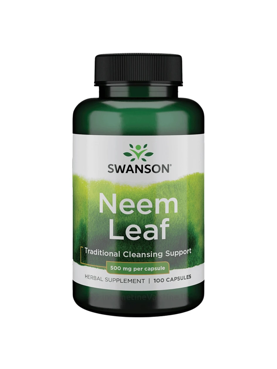 SWANSON, NEEM, 100 kapsulių, N1 | internetinevaistine.lt