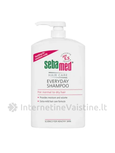SEBAMED šampūnas kiekvienai dienai, 1000 ml | internetinevaistine.lt