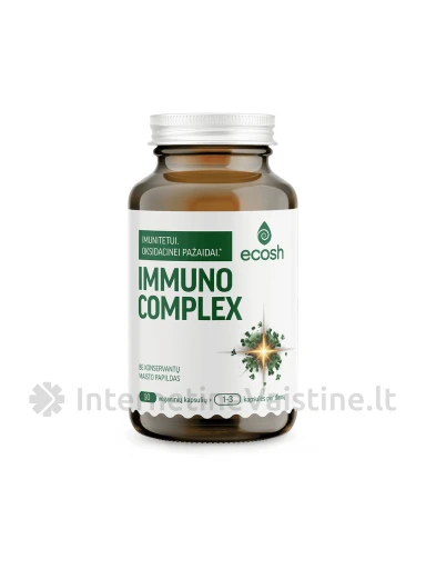 ECOSH Immuno Complex, 90 kapsulių | internetinevaistine.lt