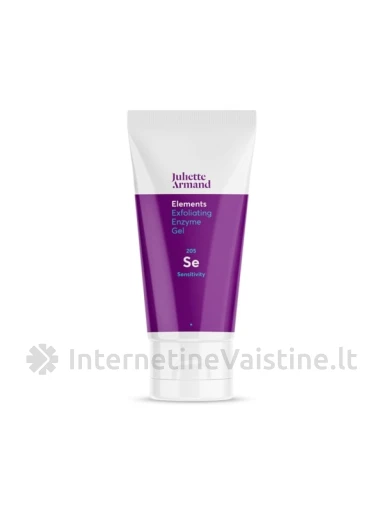 Juliette Armand Exfoliating Enzyme Gel - Eksfoliuojantis enziminis veido gelis 50ml, N1 | internetinevaistine.lt
