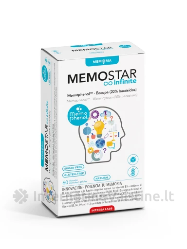 MEMOSTAR INFINITE kaps. N60 | internetinevaistine.lt