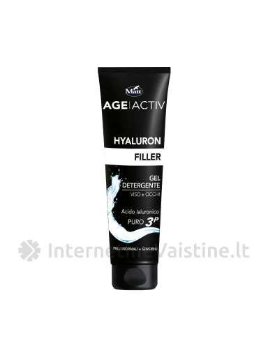 MATT Hyaluron Filler prausiklis veidui, 150 ml | internetinevaistine.lt