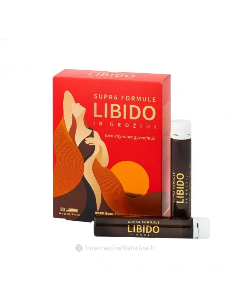 ACONITUM SUPRA FORMULĖ Grožiui ir libido 25ml N14 | internetinevaistine.lt