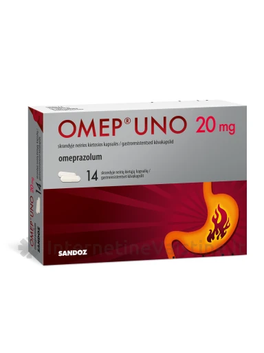 OMEP Uno 20mg skrand. neir. kiet. kaps. N14 (lizd.pl.) | internetinevaistine.lt