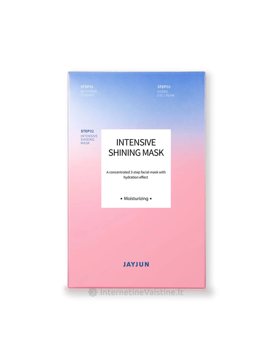 JAYJUN intensyvi skaistinanti veido kaukė, 5 vnt. | internetinevaistine.lt
