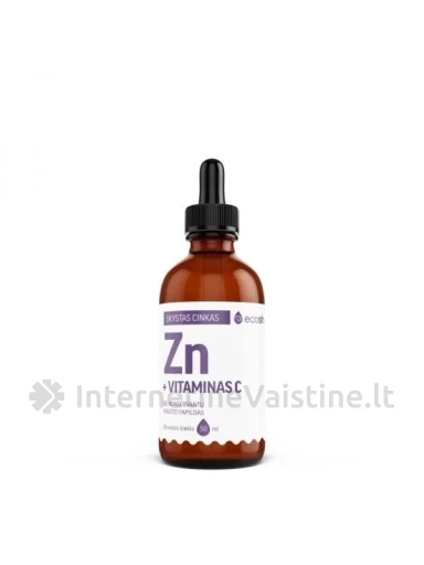 ECOSH skystas cinkas su vit. C 50ml, 50 ml | internetinevaistine.lt