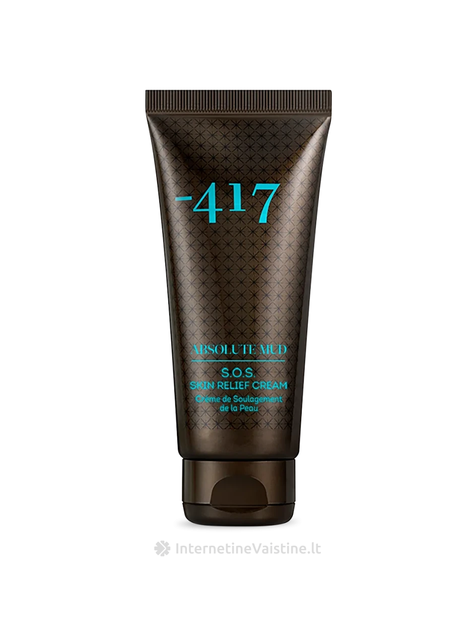 MINUS 417 Absolute Dry SOS Skin Relief SOS SKIN RELIEF CREAM – ODĄ RAMINANTIS KREMAS 100 ml, Vnt | internetinevaistine.lt