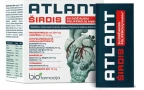 BIOFARMACIJA ATLANT ŠIRDIS širdžiai, kraujotakai ir nervų sistemai milt. N28 1+1