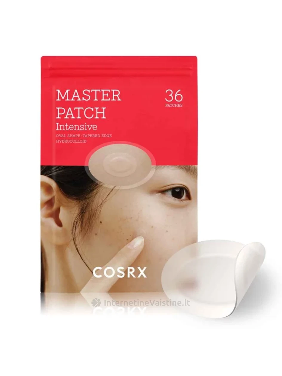 COSRX Master Patch Intensive pleistrai veidui N36, 36 vnt. | internetinevaistine.lt