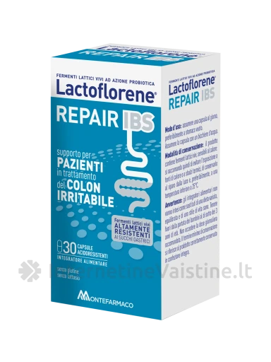 LACTOFLORENE REPAIR kaps. N30 | internetinevaistine.lt