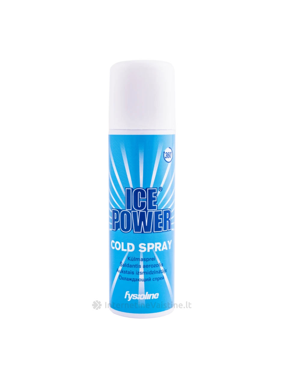 Ice Power COLD SPRAY - šaldantis purškalas, 200ml | internetinevaistine.lt