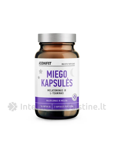 ICONFIT Miego kaps., 90 vnt. | internetinevaistine.lt