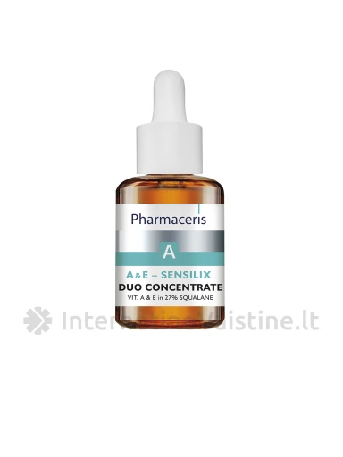 PHARMACERIS A,E-SENSILIX 8% 30ml serumas su vitaminu E, N1 | internetinevaistine.lt