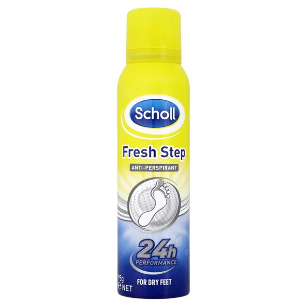 SCHOLL FRESH STEP pėdų purškiamas antipespirantas, 150 ml