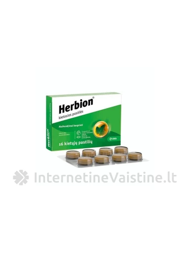 HERBION 35mg kiet. past. N16 | internetinevaistine.lt