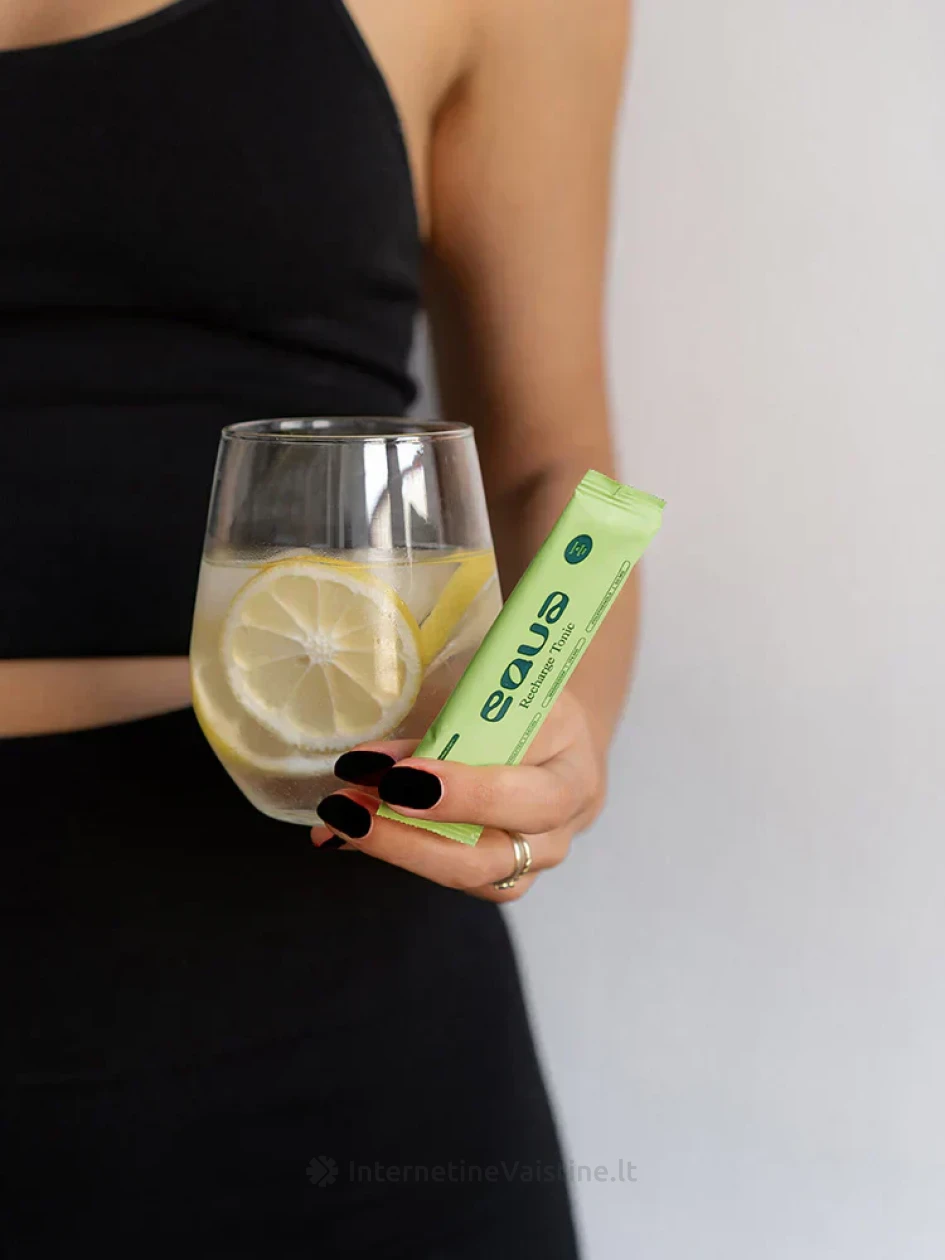 Elektrolitų gėrimas EQUA žaliosios arbatos ir citrinų skonio, 20 paketėlių | internetinevaistine.lt