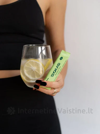 Elektrolitų gėrimas EQUA žaliosios arbatos ir citrinų skonio, 20 paketėlių | internetinevaistine.lt