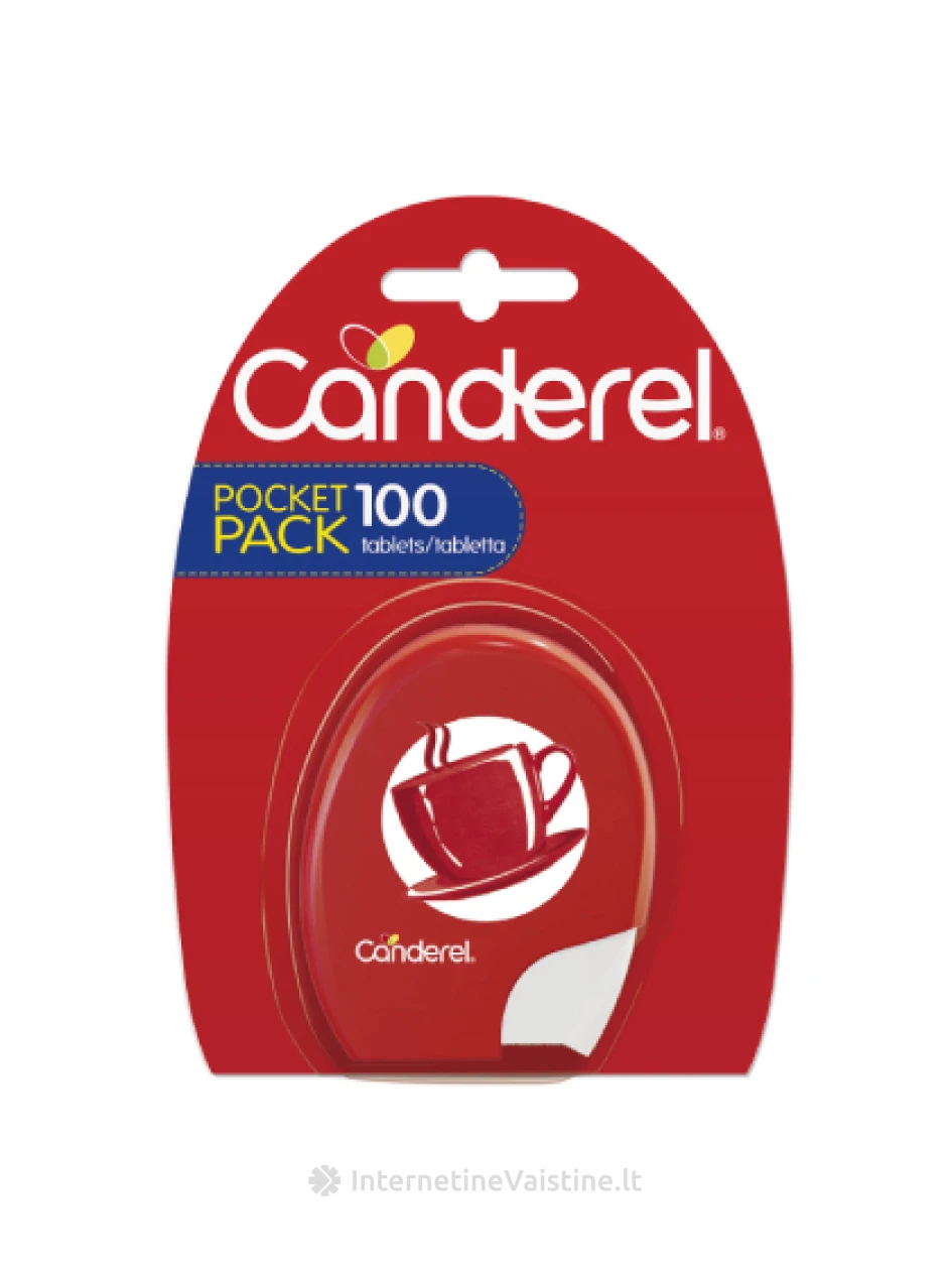 Saldiklis Canderel tabletės, N100 | internetinevaistine.lt