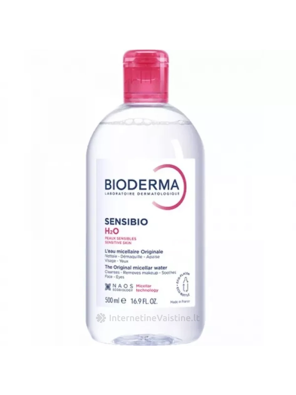 SENSIBIO H2O vanduo valom. j/odai, 500 ml, N1 | internetinevaistine.lt