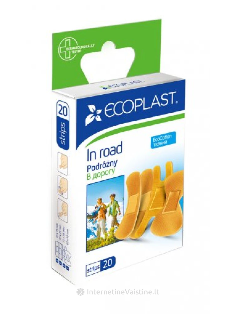 NORDEPLAST EcoPlast Kelioninis rink. N20, 20 vnt. | internetinevaistine.lt