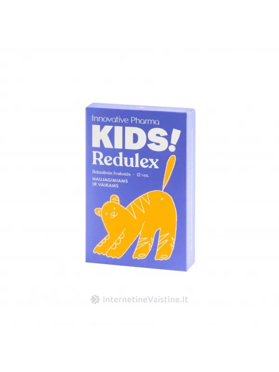 REDULEX žvakutės BABY, N12 | internetinevaistine.lt