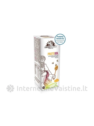 ERBENOBILI PROTEGOL – natūrali pagalba gerklei ir burnos gleivinei, 15 ml purškalas | internetinevaistine.lt