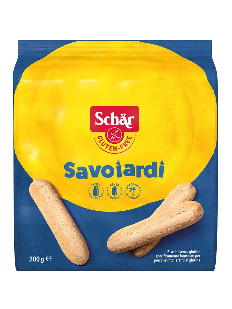 Schär SAVOIARDI - sausainiai be glitimo, 200g | internetinevaistine.lt