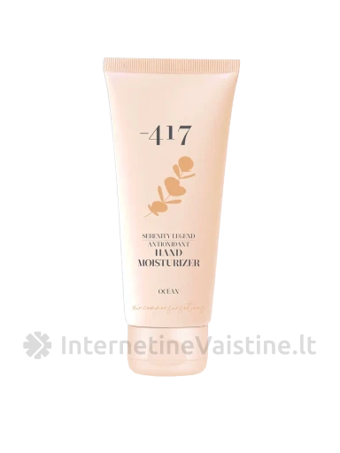 MINUS 417 Serenity Legend Anti-Oxidant Hand Moisturizer RANKŲ DRĖKINAMASIS KREMAS OCEAN 100 ml, Vnt | internetinevaistine.lt