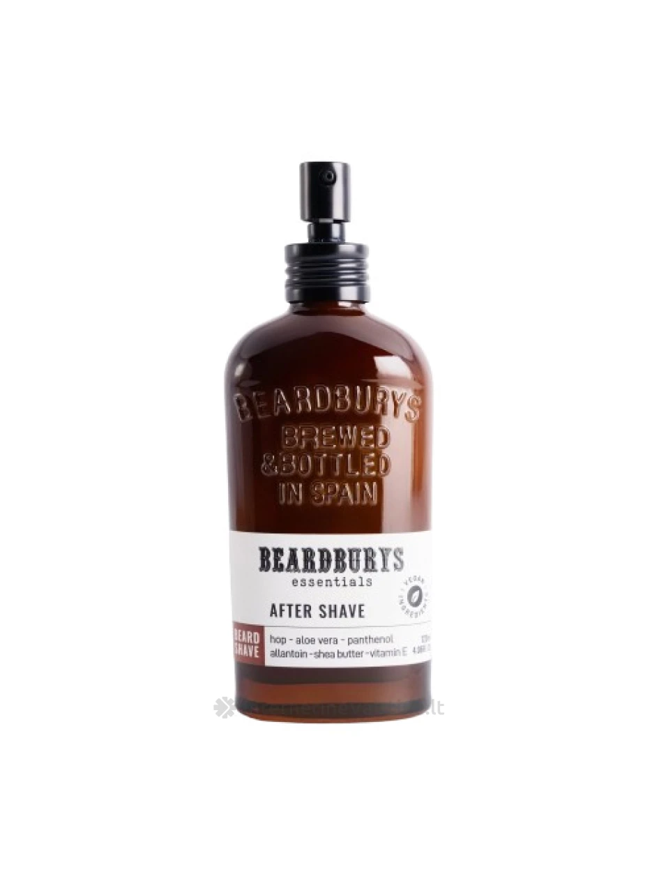 BEARDBURYS Essential Moisturing After Shave drėkinamasis losjonas po skutimo, 120 ml, Vnt | internetinevaistine.lt