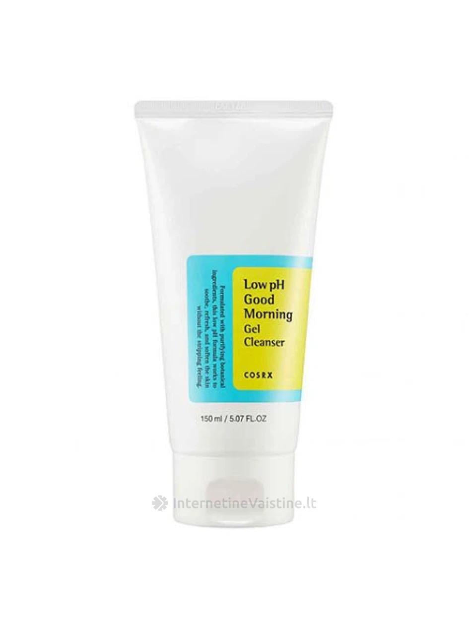 COSRX Low pH Good Morning Gel Cleanser putos valom., 150 ml, Vnt | internetinevaistine.lt