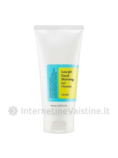 COSRX Low pH Good Morning Gel Cleanser putos valom., 150 ml, Vnt | internetinevaistine.lt
