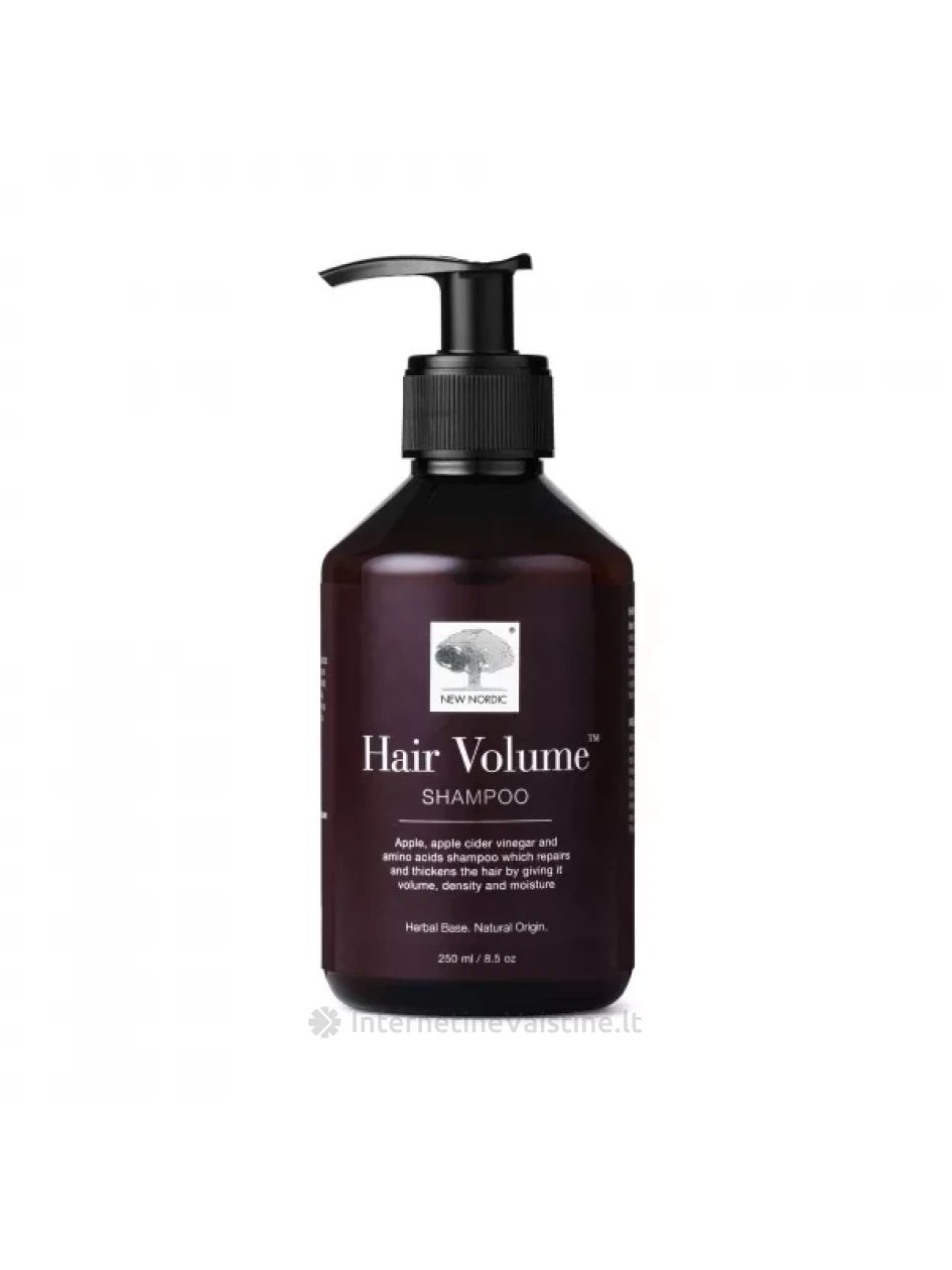 NEW NORDIC Hair Volume šampūnas, 250 ml, Vnt | internetinevaistine.lt