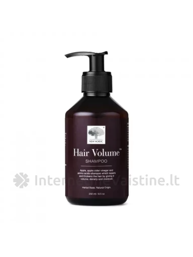 NEW NORDIC Hair Volume šampūnas, 250 ml, Vnt | internetinevaistine.lt