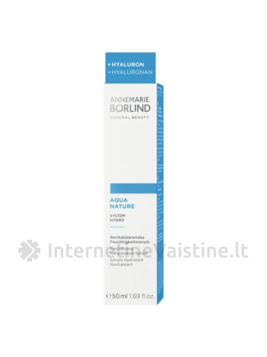 ANNEMARIE BORLIND AquaNature serumas gaivin. drėkin., 50 ml, Vnt | internetinevaistine.lt