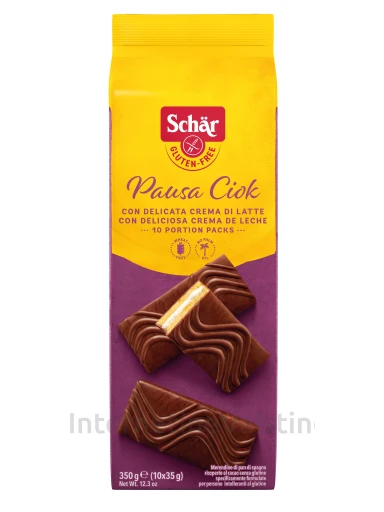 Schär PAUSA CIOK - biskvitai su šokoladu be glitimo, 350g | internetinevaistine.lt