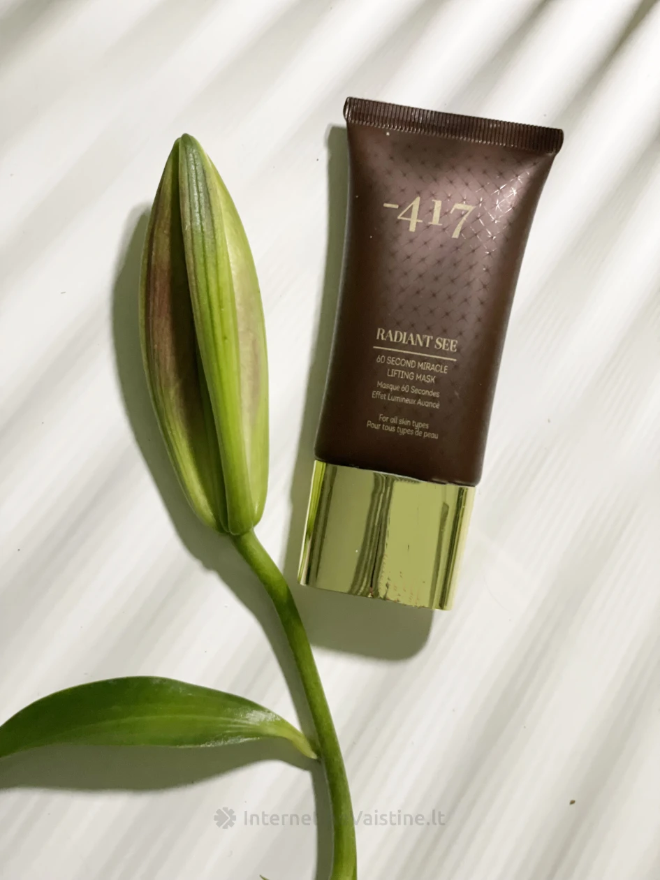 MINUS 417 Radiant See 60 Second Miracle Lifting kaukė, 50 ml, Vnt | internetinevaistine.lt