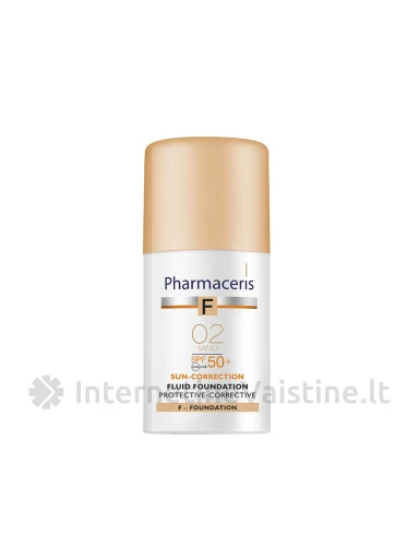 PHARMACERIS F,SPF50(Nr.2) 30ml apsauginė maskuojamoji pudra, N1 | internetinevaistine.lt