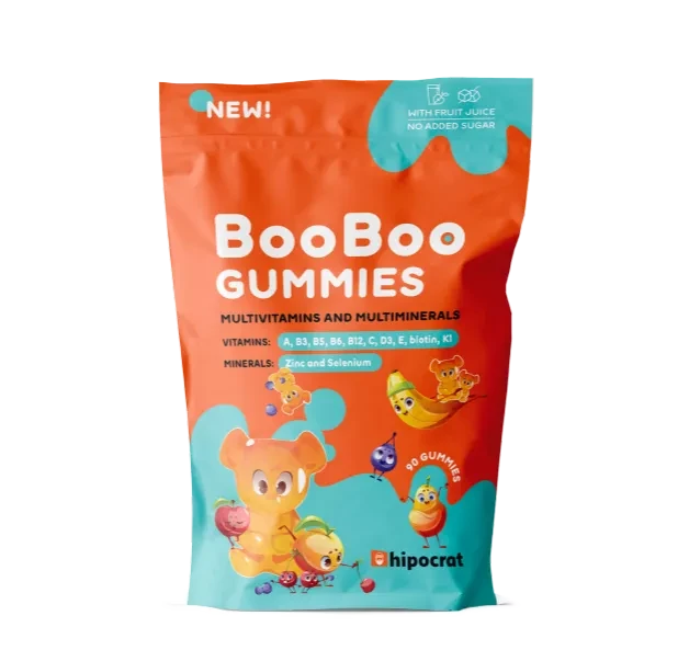 BIOFARMACIJA BOOBOO Hipocrat guminukai N90