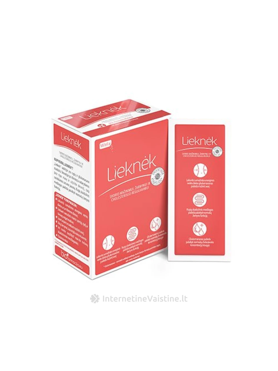 LIEKNĖK 1.5G milteliai, 30 vnt. | internetinevaistine.lt